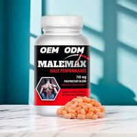Capsules de Maca OEM/ODM pour le soutien énergétique et l'amélioration des performances masculines, capsules à base de plantes pour stimuler la vitalité masculine