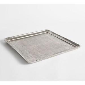 Plateau de service en métal pour snacks, plat de service alimentaire personnalisé, plateaux décoratifs en aluminium pour café, boulangerie, restaurant, fournitures de restauration - Product Image 3