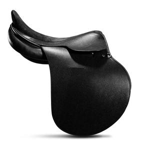 อานม้าหนังวัวแท้แบบปรับแต่งโลโก้ได้ สไตล์อังกฤษ สำหรับขี่ม้าเดรสสาจและโปโล พร้อมโครงไม้ มีหลายขนาดให้เลือก - Product Image 4