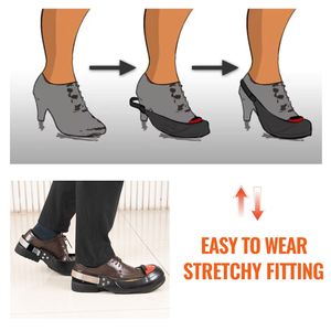 Couvre-chaussures de sécurité avec embouts en acier anti-écrasement, surchaussures en alliage d'aluminium et de titane - Product Image 6