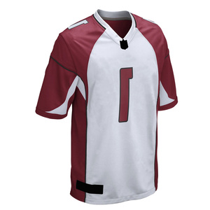 Camiseta de fútbol americano transpirable, de secado rápido, duradera, de poliéster para adultos, personalizable, a precio económico, en venta. - Product Image 3