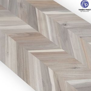 Planche de découpe en bois d'acacia massif Thien Phat Chevron, 25x96 pouces, épaisseur personnalisable (1,25-1,5 pouces), fabriquée à Gia Lai - Product Image 5