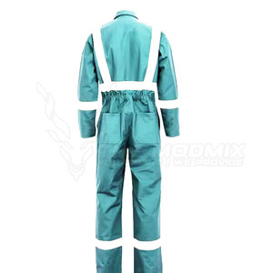 Tenue de Travail Industrielle Extérieure Haute Visibilité en Polyester Respirant avec Bandes Réfléchissantes pour Ouvriers du Bâtiment - Product Image 3