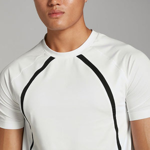 Camiseta Deportiva de Malla Transpirable con Estampado para Gimnasio, Moda Atlética, Ropa de Entrenamiento, Lisa y en Blanco, a Bajo Precio - Product Image 4