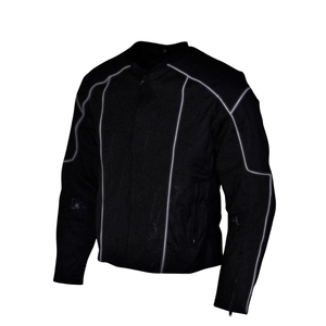 Motorbike Winter <b>Jacket</b> Men Stand Collar Plain Dyed Breathable Mesh Panels CE Approved Armor Detachable <b>Waterproof</b> Lining Zipper - Product Image 5
