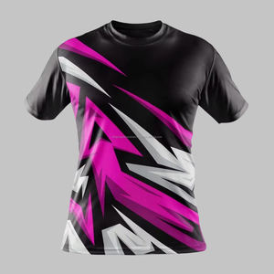 Personnaliser Slim Fit Football Sport Jersey Chemises En Gros Sublimation Running Wear pour Polyester Sublimation T-shirt Tee Shirt - Product Image 3