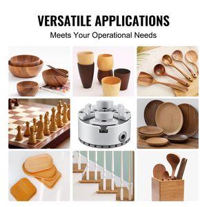 หัวจับดอกสว่านแบบ 4 ขา KP2-3/4 ขนาด 2.75 นิ้ว สำหรับเครื่องกลึงโลหะ ความแม่นยำสูง - Product Image 6