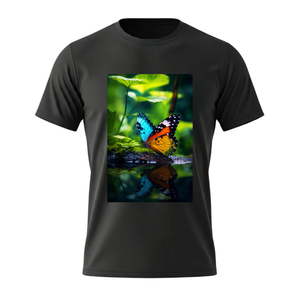 Camiseta Deportiva Casual para Hombre, Diseño Personalizado al por Mayor, 100% Poliéster, Teñida en Prenda, Secado Rápido, Impresión por Transferencia de Calor, Multiposición - Product Image 3