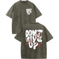 T-shirt en jersey surdimensionné à succès – Solution d'impression personnalisée pour broderie, DTF, DTG, transfert thermique, sérigraphie, délavage à l'acide