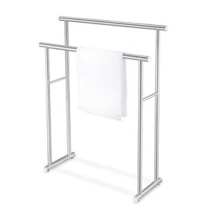 Porte-serviettes métallique haut de gamme pour la décoration de salle de bain – Meilleure vente pour maisons, hôtels, douches – Support pour serviettes de toilette – De la collection Awesome - Product Image 6