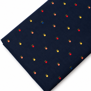Tela de Mezclilla de Algodón Elegante con Bordado Floral Azul, Material Suave y Ligero para Vestidos, Chaquetas y Prendas de Moda - Product Image 4