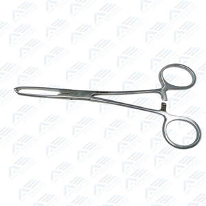 Fórceps de tejido Judd Allis con puntas dentadas, instrumentos médicos quirúrgicos de acero inoxidable Premium, agarre seguro de tejido quirúrgico - Product Image 1