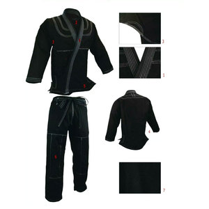 Uniforme de Jiu-Jitsu brésilien de haute qualité, coutures renforcées, BJJ Gi, OEM, BJJ Gi personnalisé, arts martiaux - Product Image 4