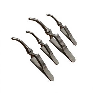 Pinzas Vasculares DeBakey Bulldog de Alta Calidad de la Industria Pacho, 4 Piezas, Rectas, de Acero Inoxidable Alemán, Instrumentos Quirúrgicos Reutilizables - Product Image 1