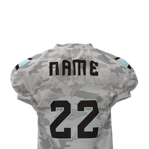 Maillot de football américain sur mesure pour homme, cousu, personnalisé, anti-rides, respirant, confortable - Product Image 6