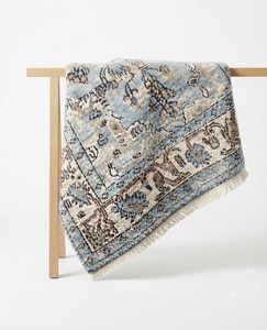Alfombra de Lana Persa Tradicional Anudada a Mano con Patrón Floral Kashan, Alfombra Hecha a Mano de Primera Calidad, Venta al Por Mayor en India - Product Image 1