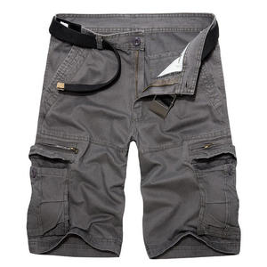 Summer Men Cotton Cargo Shorts Multi-pocket Casual Outwear Breathable Men's Cargo Shorts with Custom logo Color and size - Product Image 2