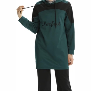 Women Modest Activewear Tracksuit Islamic Fitness Suit Long Sleeve Jogger Pants Breathable Casual Sportswear OEM Factory - Product Image 4