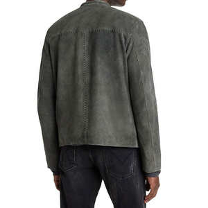 เสื้อแจ็คเก็ตนักขี่มอเตอร์ไซค์หนังแท้สั่งทำพิเศษสำหรับผู้ชาย สีเทาเข้ม คุณภาพสูง แบรนด์ NESTA SPORTS เสื้อแจ็คเก็ตสไตล์ไบค์เกอร์ เสื้อโค้ทสตรีทแวร์สำหรับกิจกรรมกลางแจ้ง - Product Image 3