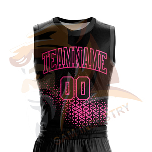 Uniformes de Baloncesto Personalizables, Transpirables, de Secado Rápido, Tallas Grandes, de Poliéster, Camiseta sin Mangas y Pantalones Cortos, Ecológicos - Product Image 4