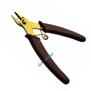 Alicates ZETOMED PRO para la fabricación de joyas, de acero inoxidable, con punta fina para cortar alambre, color personalizado, mango antideslizante. - Product Image 5