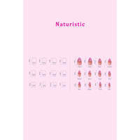 Veloro so PINK BEAUTY 2 paquets d'ongles artificiels à presser, extensions d'ongles faciles à poser