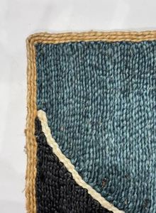 Alfombras de Yute Indias Modernas Hechas a Mano de Calidad Genuina para Uso Doméstico, con Elegante Patrón Geométrico, Antideslizantes, Decorativas, Venta al Por Mayor - Product Image 3