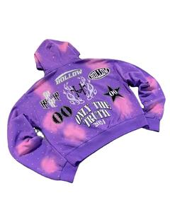 เสื้อฮู้ดผู้ชายสไตล์สตรีทแฟชั่นลำลอง ลายปักโลโก้สไตล์วินเทจ ผ้าเฟรนช์เทอร์รี่ น้ำหนักเบา เหมาะสำหรับใส่เล่นกีฬา - Product Image 4