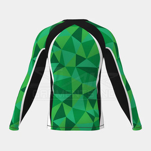 Vêtements de sport pour hommes, t-shirts de compression, vêtements d'entraînement, t-shirts de compression pour hommes imprimés par sublimation - Product Image 4