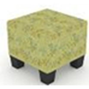 Pouf ottoman certifié CARB P2, MDF de qualité E0, finition HPL/LPL, bordure et quincaillerie assorties incluses, meubles de pouf pour hôtel - Product Image 2