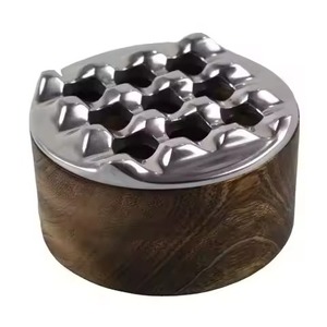 Cendrier personnalisé avec logo, design classique, décorations d'intérieur, artisanat, cadeaux d'entreprise, cendrier en métal, nouvelle arrivée - Product Image 2