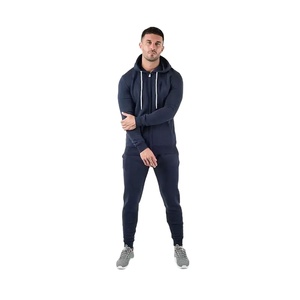 Windproof Breathable Eco-Friendly Quick-Dry 100% Polyester Tracksuit Hooded Collar Drawstring Closure Full-Length Streetwear - Product Image 1