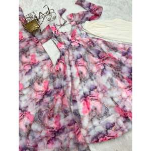 Hermoso Vestido Anarkali Talla XS para Fiesta con Pantalón y Dupatta - Product Image 6