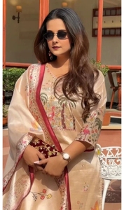 KV Printed Kurta, Trouser/Pant & Dupatta Set - Product Image 6