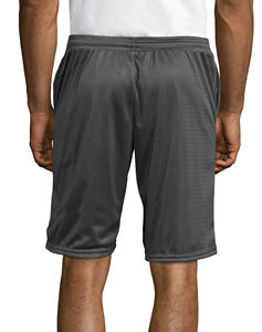 Shorts de jogging pour hommes, grande taille, en mesh respirant et à séchage rapide, personnalisables avec logo imprimé, légers, style streetwear. - Product Image 3