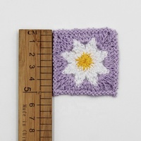 En gros En Vrac Stocké Broderie Tournesol Crochet Fleur Motif Applique Coudre sur Pacthes pour Tasse Tapis et Vêtements de Bébé