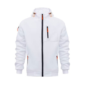 Custom Softshell Technical <b>Jacket</b> Windproof <b>Waterproof</b> Full Zip Hooded Fleece Lined Multi Pocket Ski Outdoor Performance Wear - Product Image 6