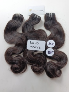 Venta al por mayor natural vietnamita Super doble dibujado cuerpo onda paquetes de extensiones de cabello humano crudo - Product Image 4