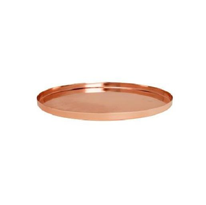 Plato de metal repujado artesanal, perfecto para comidas tradicionales, ocasiones festivas o para regalar. - Product Image 5