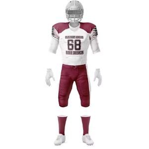 Tissu souple football américain par sublimation Uniforme football américain design personnalisé Meilleure vente d'uniforme football américain - Product Image 5