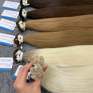 Producto Número 1: Extensiones de Cabello Naturales Onduladas y Lisas con Punta Plana de Queratina, Sin Desprendimiento, Muchos Colores, 100% Cabello Humano Real Vietnamita - Product Image 3