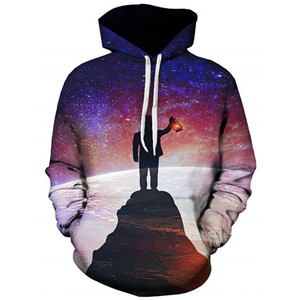 Hoodie personnalisé à la dernière mode, imprimé en 3D, en coton, vente en gros, nouvelle collection pour hommes - Product Image 1