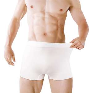 Ropa Interior Masculina Cómoda de Fibra de Bambú, Tanga Sexy con Encaje, Bolsa de Soporte, Transpirable, con Logotipo Clásico - Product Image 5