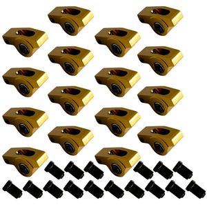 Bracci a rulli autoallineanti in alluminio con rapporto 1.5 per sistemi di messa a punto motore Chevy Small Block SBC Gen I 350 400 - Product Image 4