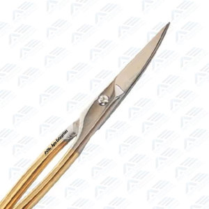 Tijeras para Cutículas de Acero Inoxidable con Baño de Oro, Herramienta de Belleza Elegante para Aplicaciones de Uñas, Venta al Por Mayor, Personalizables - Product Image 5