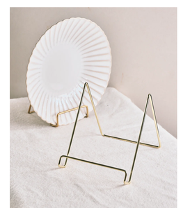 Support à assiettes en laiton de haute qualité, pièces décoratives pour table à manger, support à assiettes design moderne au prix le plus bas - Product Image 1