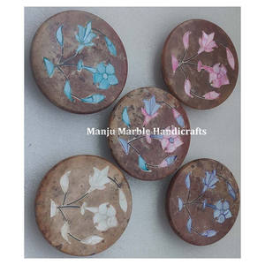 กระจกฝังหินอ่อนพร้อมเปลือกหอยมุกสำหรับเป็นของขวัญของตกแต่งบ้าน - Product Image 3