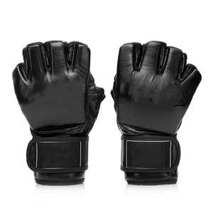 Gants de combat Fairtex en cuir de haute qualité, demi-doigts, sangle réglable, MMA, sparring et combat, Muay Thai, arts martiaux - Product Image 3