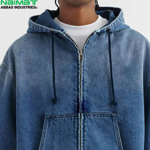 Chaqueta con Capucha de Forro Polar, Estilo Moderno y Minimalista, para Hombre, Cierre Frontal Completo, Bolsillos Profundos, Color Sólido, Ropa Deportiva Abrigada - Product Image 4
