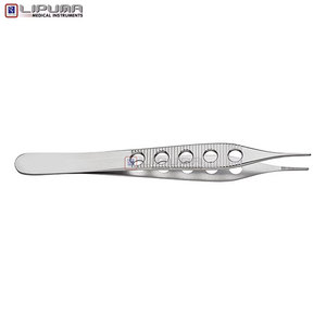 Pinzas ADSON para Pulgar, Micro Pinzas Adson Fenestradas, Instrumentos Médicos para Manipulación de Tejidos Delicados, Microcirugía, Dermatología - Product Image 3
